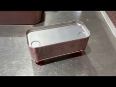 ろう付けされた版の熱交換器