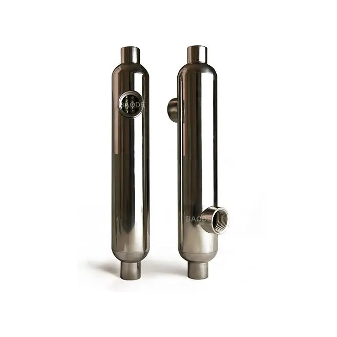 水から水へ 異なる種類 シャルチューブ熱交換器 プール熱交換器